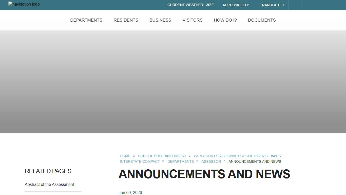 Announcements and News